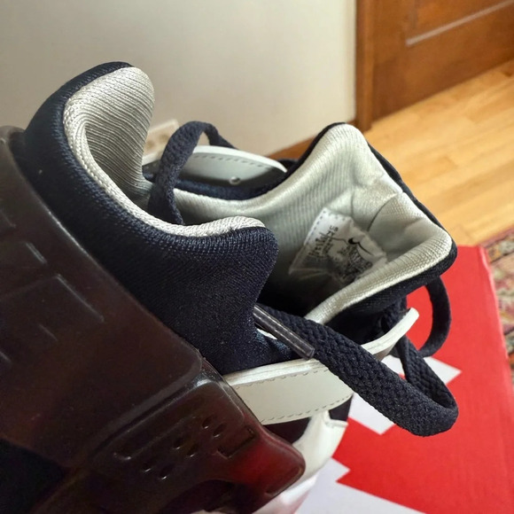 NWT Nike Air Huarache GS 'Photon Dust Dark Obsidian - Picture 6 of 8